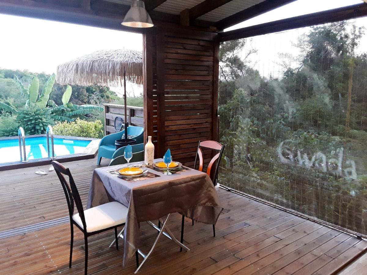 Studio Avec Vue Sur La Mer Piscine Privee Et Jardin Clos A Sainte Anne Eksteriør bilde